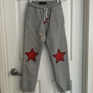 Mini Boden Star patch sweatpants